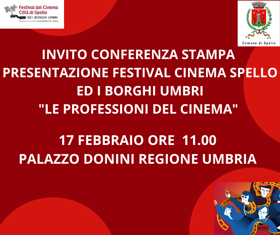 CONFERENZA STAMPA PRESENTAZIONE FESTIVAL CINEMA SPELLO 1